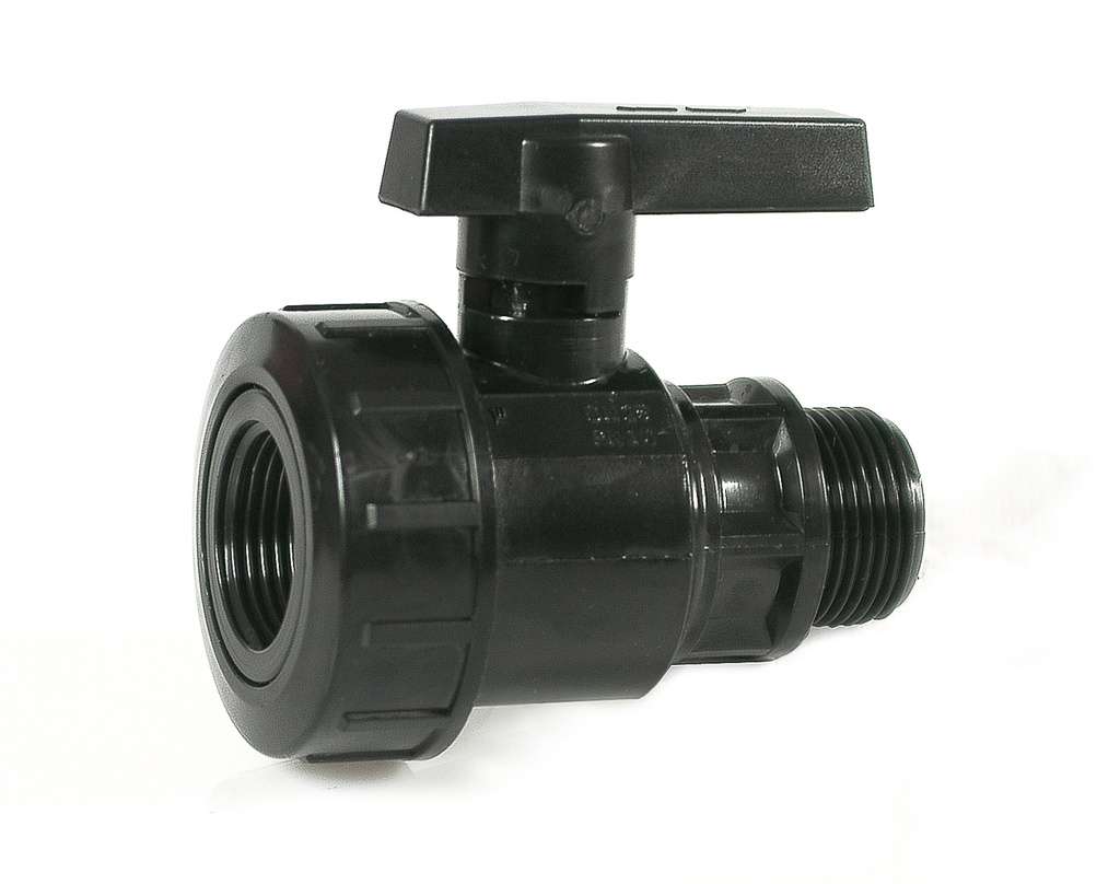 Кран шаровый НР-ВР   3/4"  Irritec
